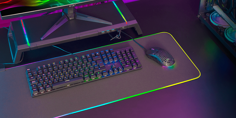 CLAVIER RVB ARC-EN-CIEL