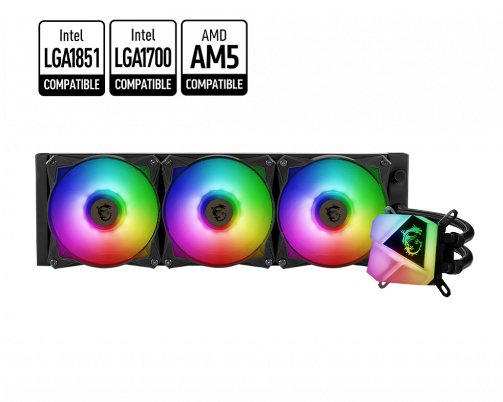 MSI MAG CORELIQUID C360 ARGB BLACK - Image 5