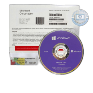 Coffret Microsoft Windows 10 Pro 64 Bits DVD FR / Coffret Microsoft Windows 11 Pro 64 Bits DVD FR