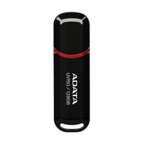 Flash disque 128GB ADATA UV150 USB3.2, Jusqu'à 100Mo/s en lecture - Noir