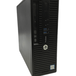 PC HP ProDesk 400 SFF Used i3-6100 4G / HDD 500G / Grv DVD / Ecran HP V20 VGA - HDMI