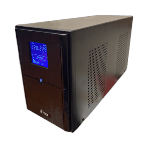 Onduleur EAST 2000 VA / 1 200 w Tour, line interactive, LCD display, USB, RJ11 04 Sorties - EA-2000