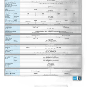 Imprimante KYOCERA Multifonction LASER A4 FS-1125 MFP Lan / RECTO-VERSO / 25ppm avec Fax