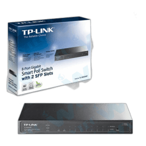 TP-LINK TL-SG2210P : Switch 08 ports Gigabit smart PoE et 2 emplacements SFP
