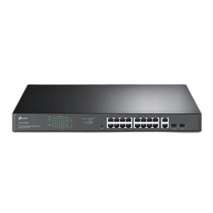 TP-LINK TL-SG1218MPE : Switch JetStream 16-Port Gigabit Easy Smart PoE+ Switch with 2 SFP Slots