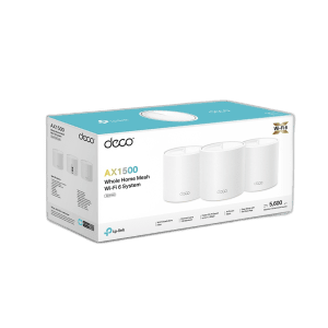 TP-LINK - DECO X1O(1-PACK)(EU) - ROUTEUR MESH WI-FI 6-AX1500 POUR TOUTE LA MAISON - 1 PACK- 12P/CTN