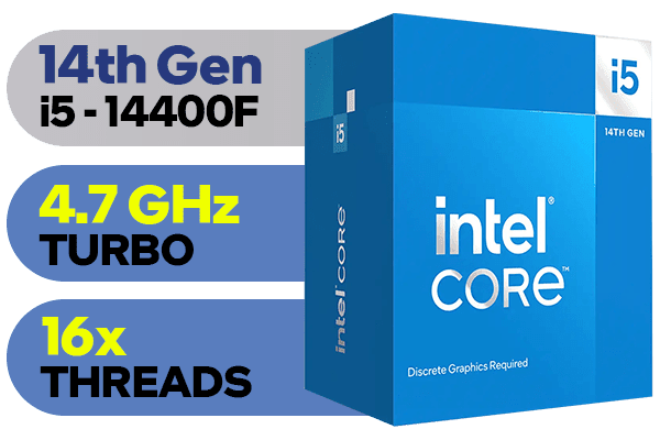 Intel Core i5-14400F (jusqu'à 4.7 GHz) - Image 2